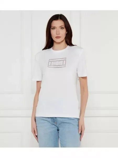 Elisabetta Franchi Tricou alb