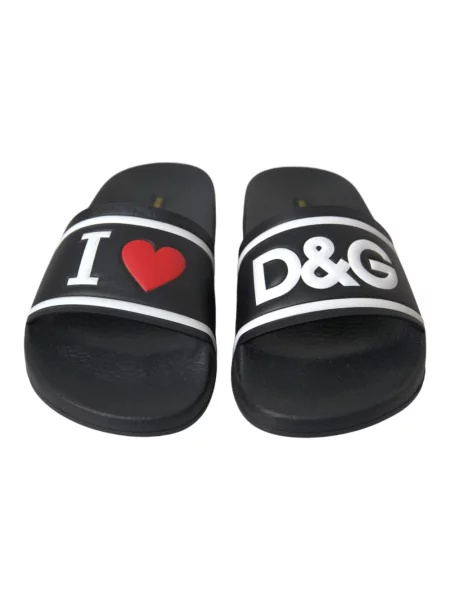 Klapki Dolce And Gabbana czarne