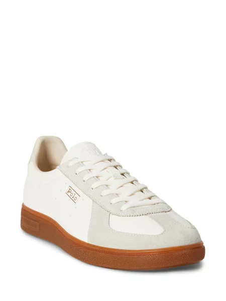 Sneakerși Polo Ralph Lauren alb
