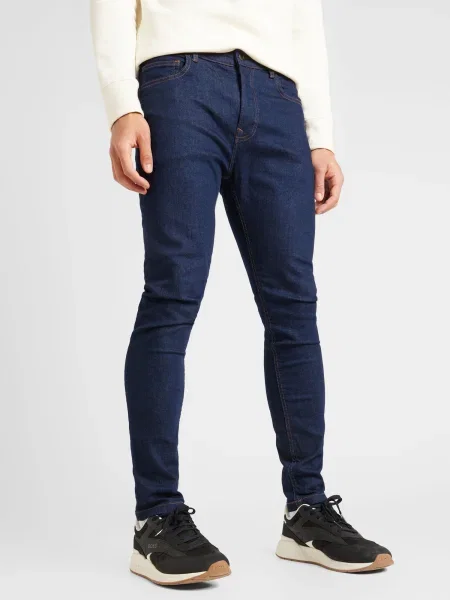 AÉROPOSTALE Jeans închis / maro caramel albastru