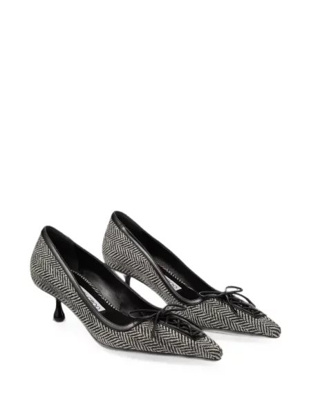 Pantofi cu toc Jimmy Choo gri