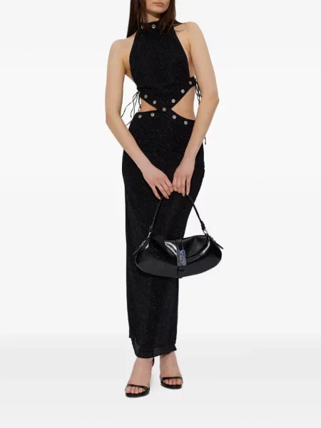 Maxi rochie maxi Oseree de costum negru
