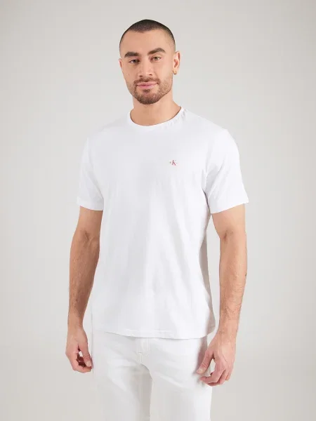Calvin Klein Jeans Tričko modrá biela