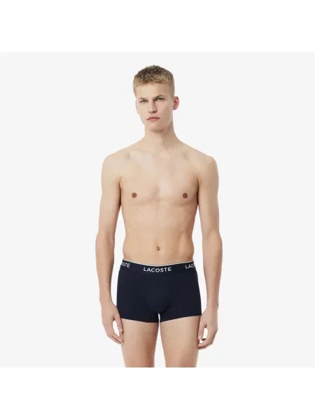 LACOSTE Boxerky tmavě modrá / zelená / bílá červené