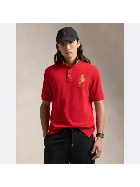 POLO RALPH LAUREN Tenisz póló piros