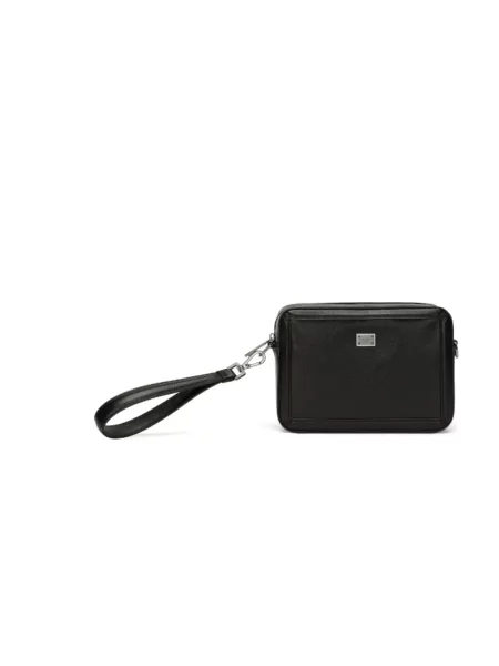 Torba Dolce And Gabbana skórzana czarna