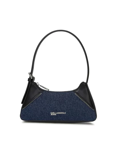 Torebka Karl Lagerfeld Jeans niebieska