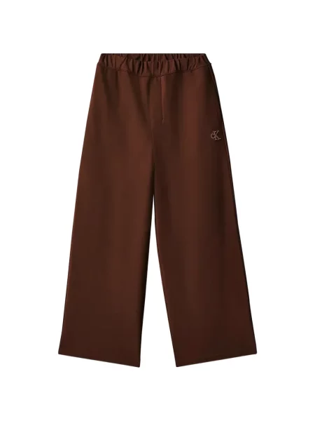 Παντελόνι Calvin Klein καφέ