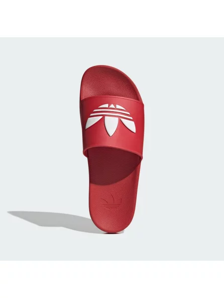 ADIDAS ORIGINALS Pantofle ADILETTE červená bílá