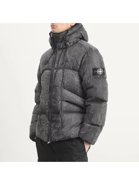 Kurtka puchowa Stone Island czarna