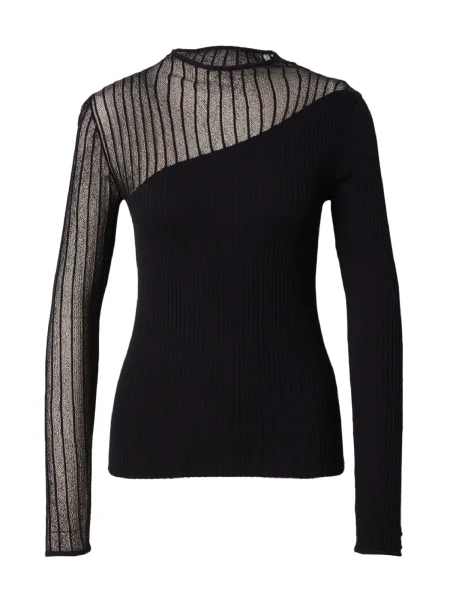 Пуловер Patrizia Pepe черно