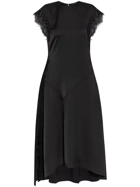 Rochie midi Allsaints până la genunchi de costum negru