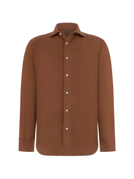 Gulerat cămașă Boggi Milano de in maro