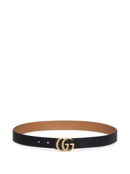 Cu centură reversibil curea Gucci negru