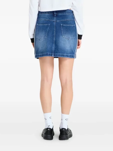 Top sport Adidas cu dungi de catifea cord tenis albastru