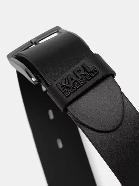 Шкіряний Karl Lagerfeld чорний