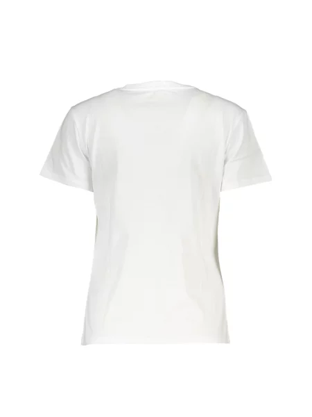 Koszulka Patrizia Pepe z krótkim rękawem biała