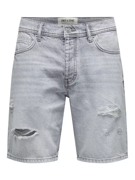 Only & Sons Jeans Edge Ram deschis gri
