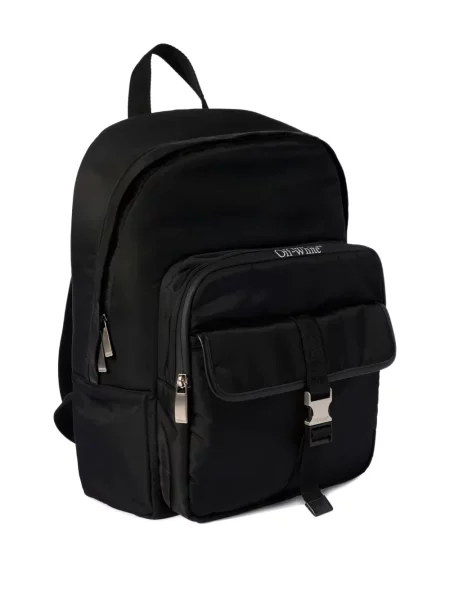 Rucsac Off-white cu cataramă alb