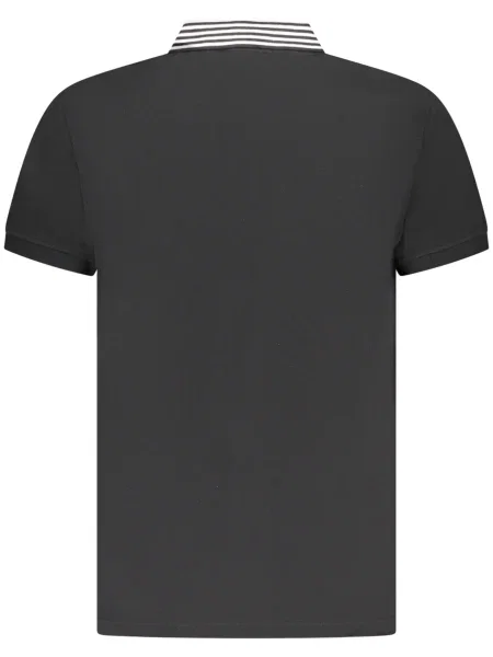 Polo Cavalli Class cu mâneci scurte negru