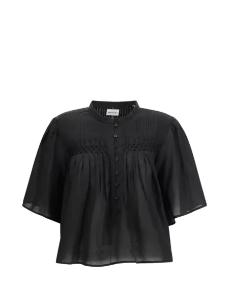 Cămașă Marant Etoile plisată negru