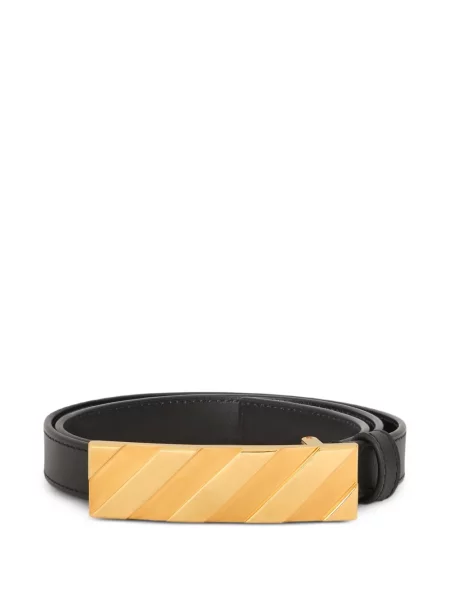 Cu centură curea Off-white cu cataramă alb