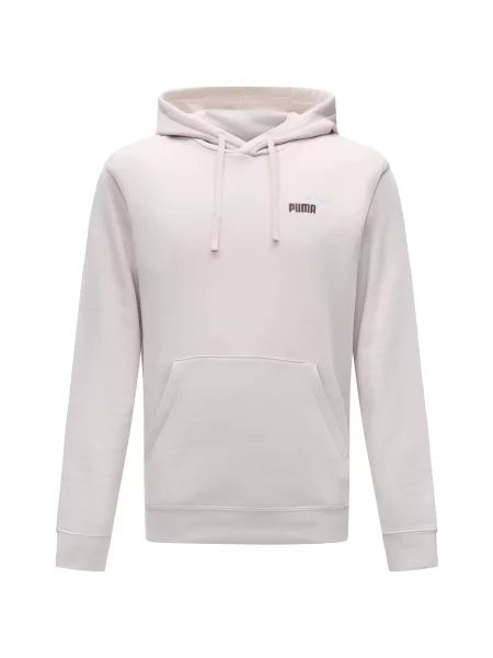 PUMA Športna majica Ess / srebrna črna