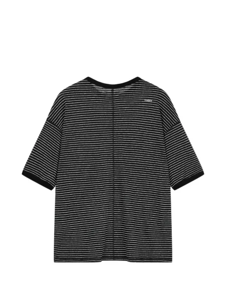 Scurt tricou Tomboy negru