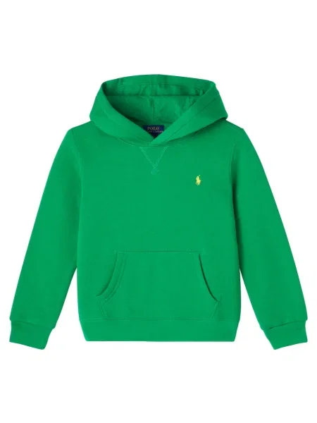 Gyerek kapucnis melegítő felső Polo Ralph Lauren zöld