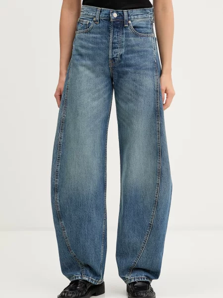 Tommy Jeans blugi barrel pentru femei