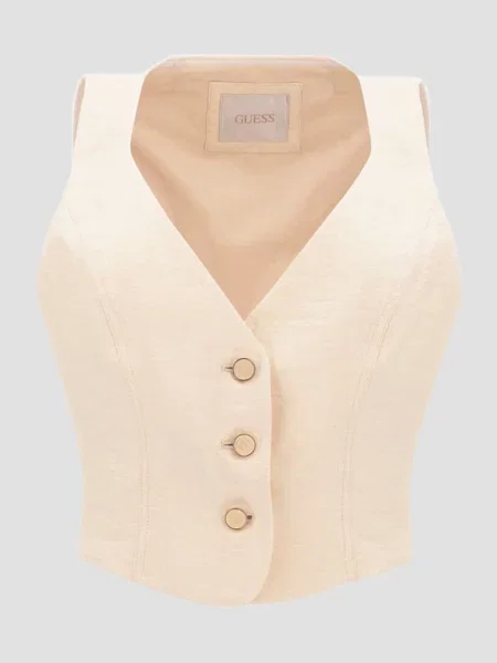 Класичний жилет GUESS бежевий