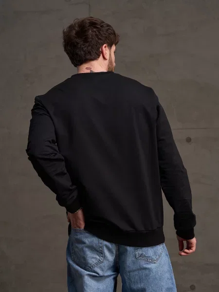 Світшот ISSA Plus чорний