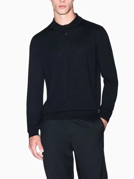 Поло Armani Exchange чорний