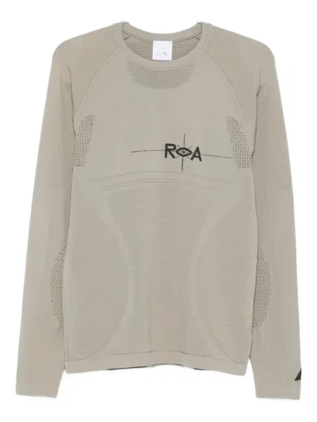 Tricou Roa lung gri