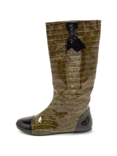 Botine Marc By Marc Jacobs verde