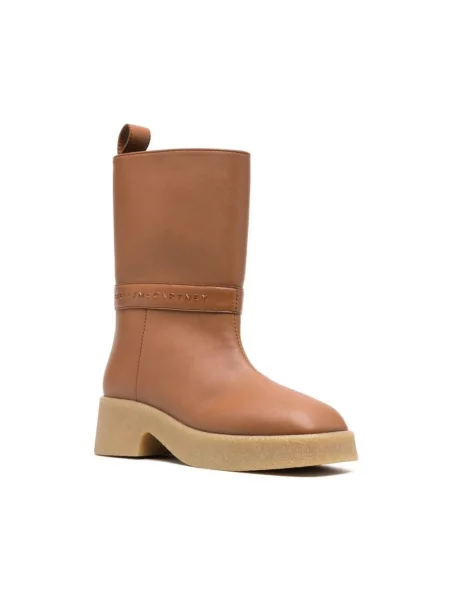 Botki Stella Mccartney brązowe