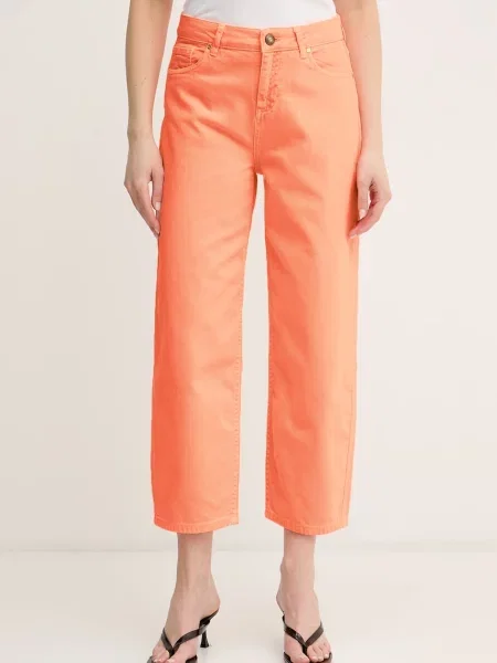 Lola Casademunt relaxed fit női farmer narancsszínű