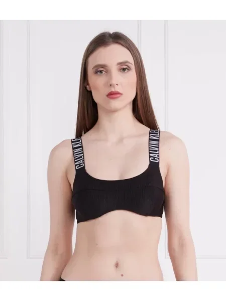 Calvin Klein Swimwear Bikini felső INTENSE POWER fekete