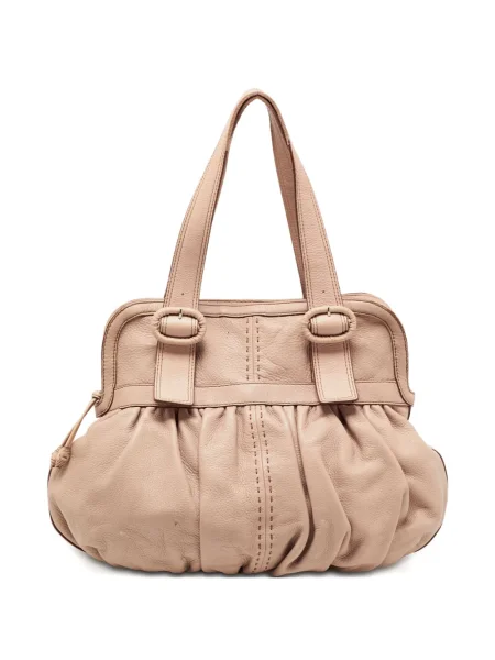 Geanta de piele Cole Haan din piele roz
