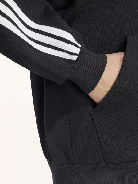 Adidas Mikina 3s černá bílá