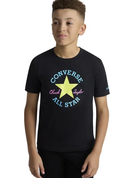 Converse tričko detské čierna