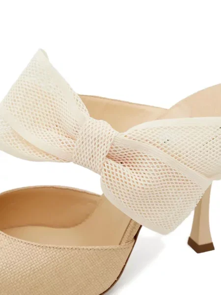 Papuci tip mules Jimmy Choo cu funde