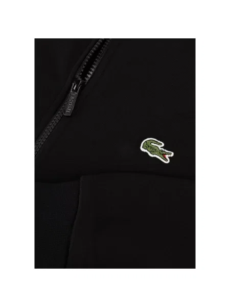 Lacoste Bluza Mężczyźni jednolity 3 czarny