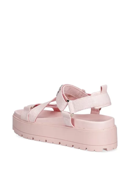 Sandale Guess cu autograf roz