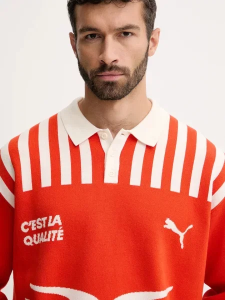 Светр Puma легкий помаранчевий