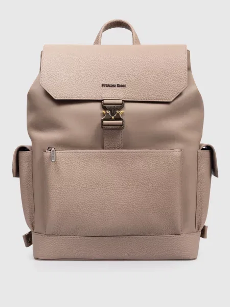 Кожаный рюкзак Stefano Ricci бежевый