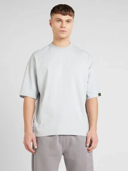 ALPHA INDUSTRIES Majica svetlo / temno liila siva