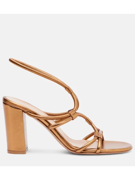 Sandale Gianvito Rossi din piele maro