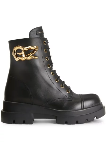 Cizme scurte Giuseppe Zanotti din piele negru