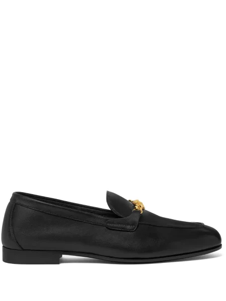Pantofi loafer Versace din piele negru
